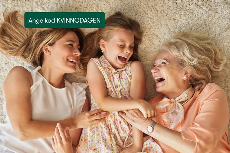 Internationella kvinnodagen - 10% rabatt!